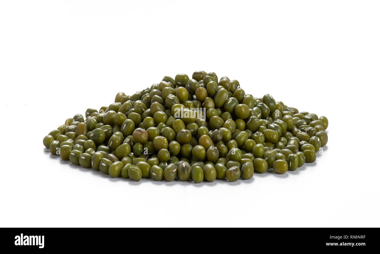 Intero Fagioli Moong Foto Stock