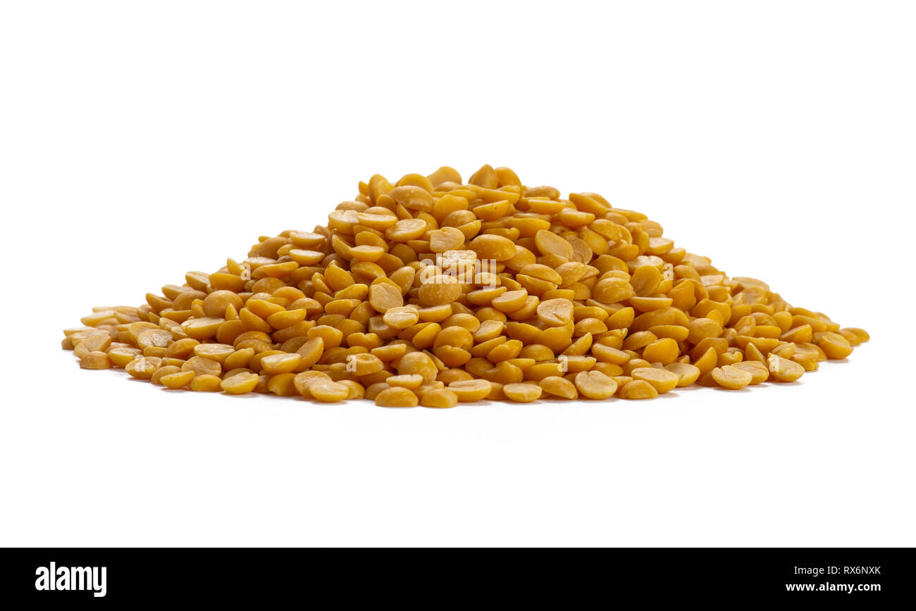 Pila di Toor Dal piccione pisello Foto Stock