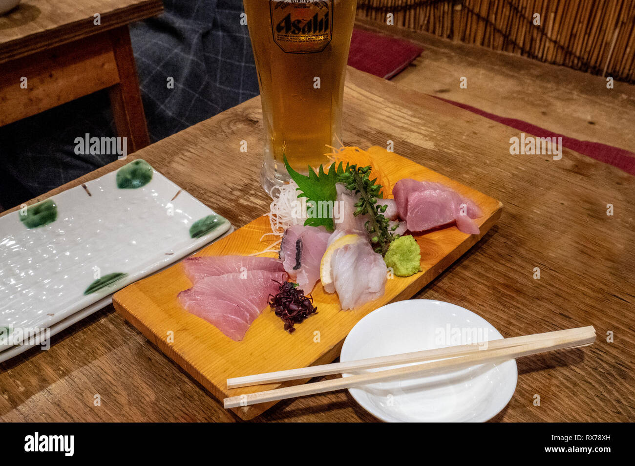 Il pranzo in stile giapponese Foto Stock