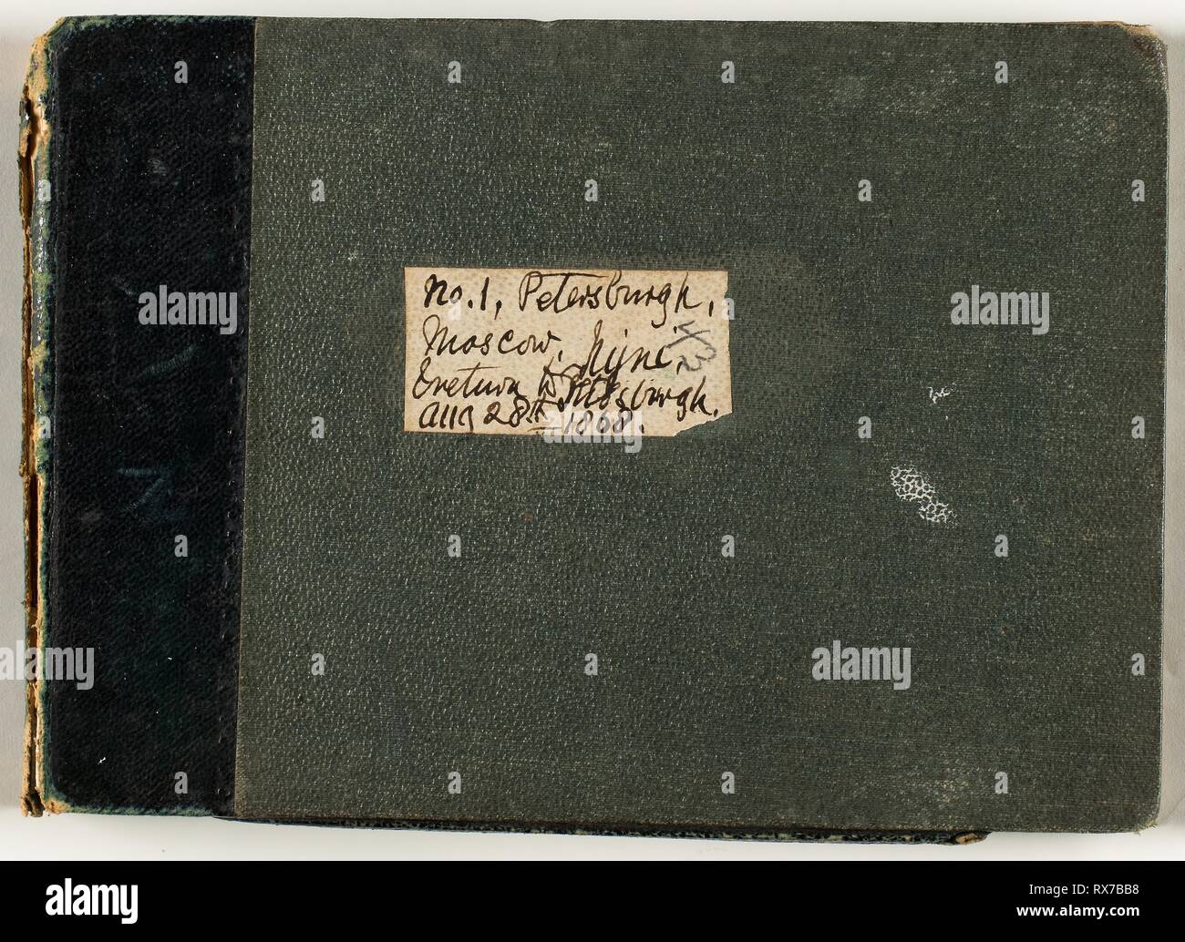 Pietroburgo e Mosca. Charles George Lewis; Inglese, 1808-1880. Data: 1868.  Dimensioni: . Taccuino. Origine: Inghilterra. Museo: Chicago Art Institute  Foto stock - Alamy