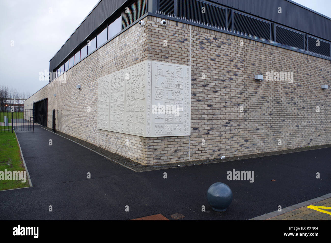 Clydebank Comunità Sport mozzo, Whitecrook, Clydebank, Scozia Foto Stock