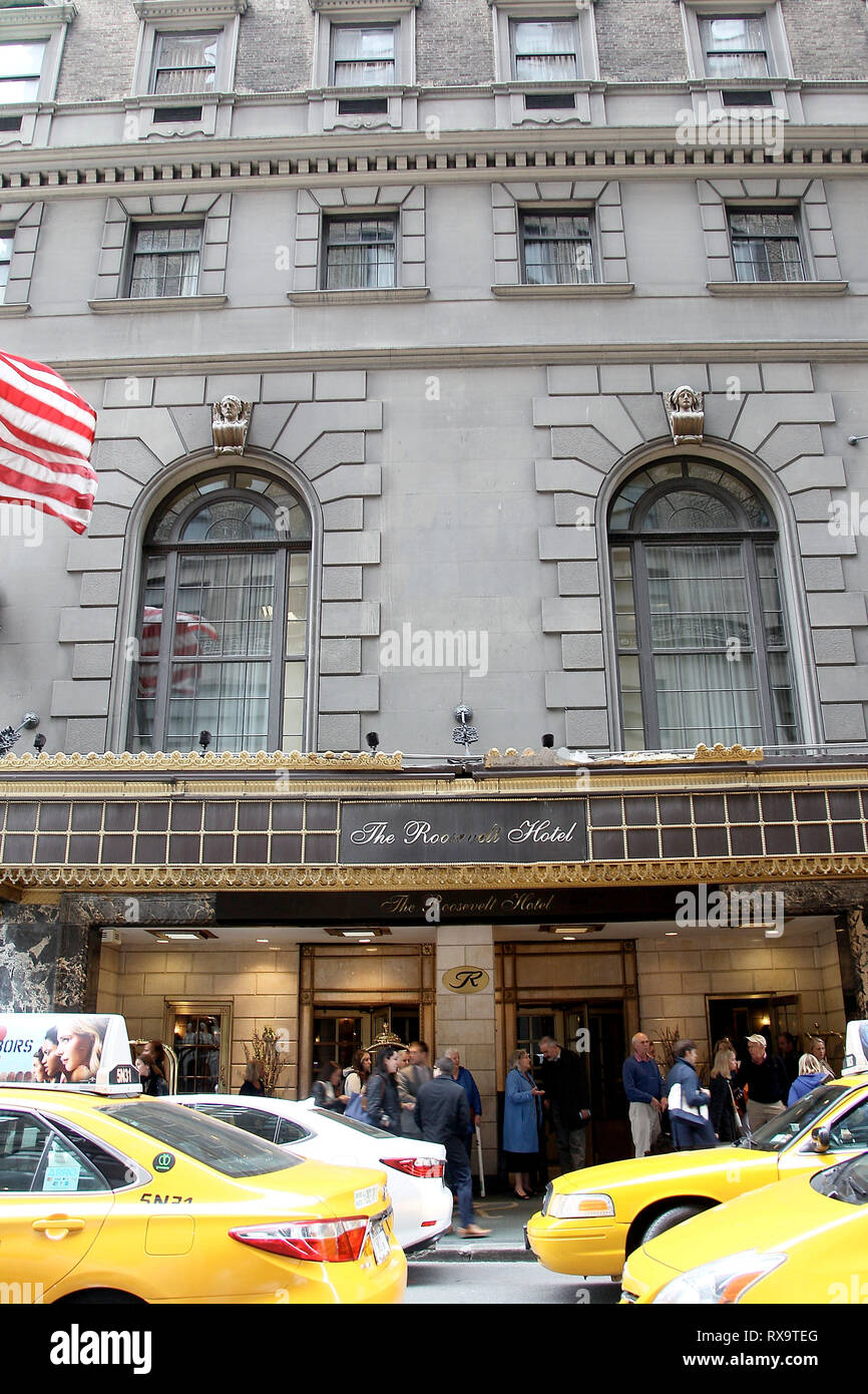 New York, Stati Uniti d'America. 17 Maggio, 2016. Atmosfera, esterno al martedì, 17 maggio 2016 UJA-Federazione di New York Sports per la gioventù pranzo presso il Roosevelt Hotel a New York STATI UNITI D'AMERICA. Credito: Steve Mack/S.D. Mack foto/Alamy Foto Stock