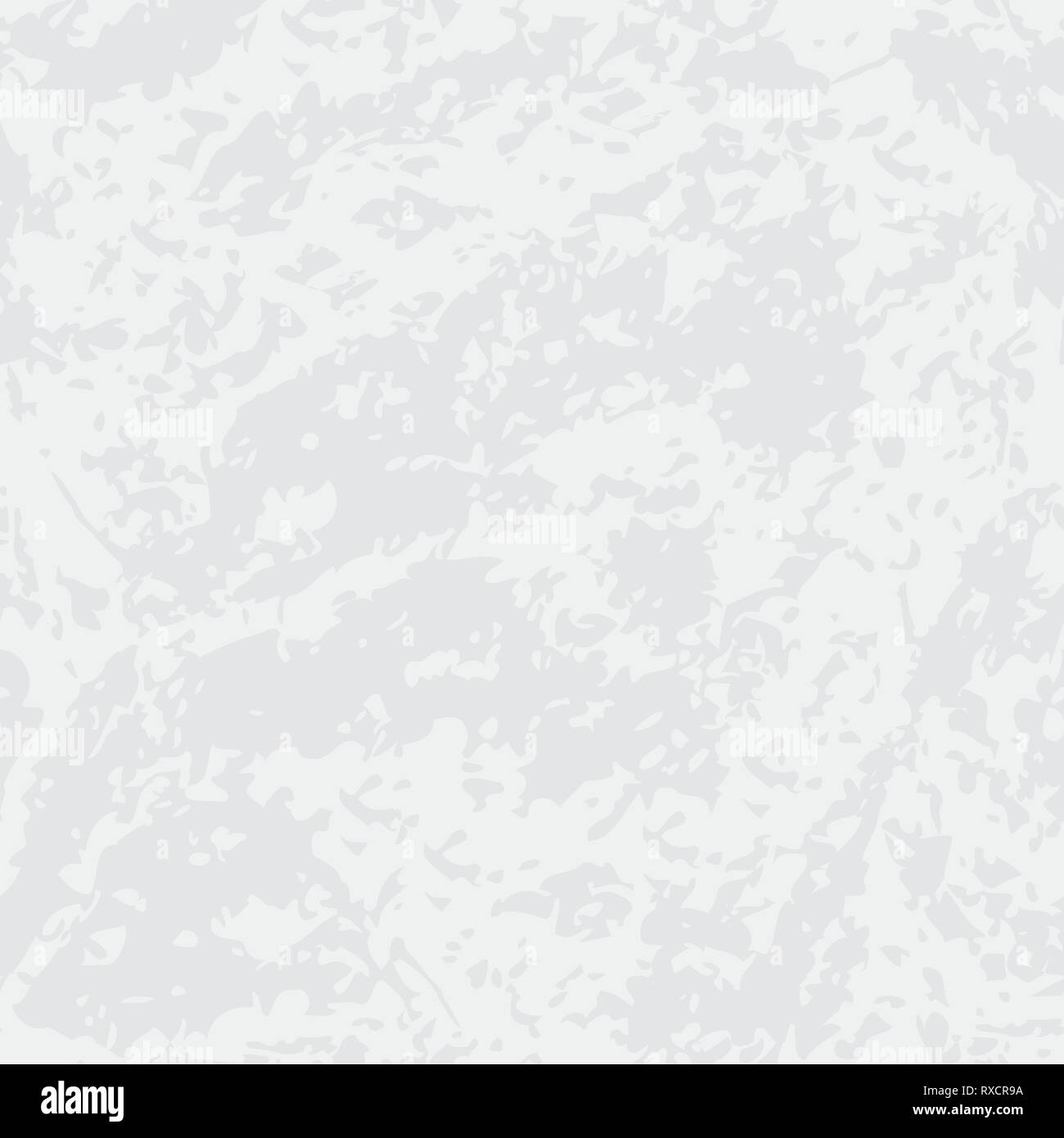 Abstract white grunge seamless pattern. Mascherina parapolvere granella invecchiato texture di sfondo di effetto Illustrazione Vettoriale