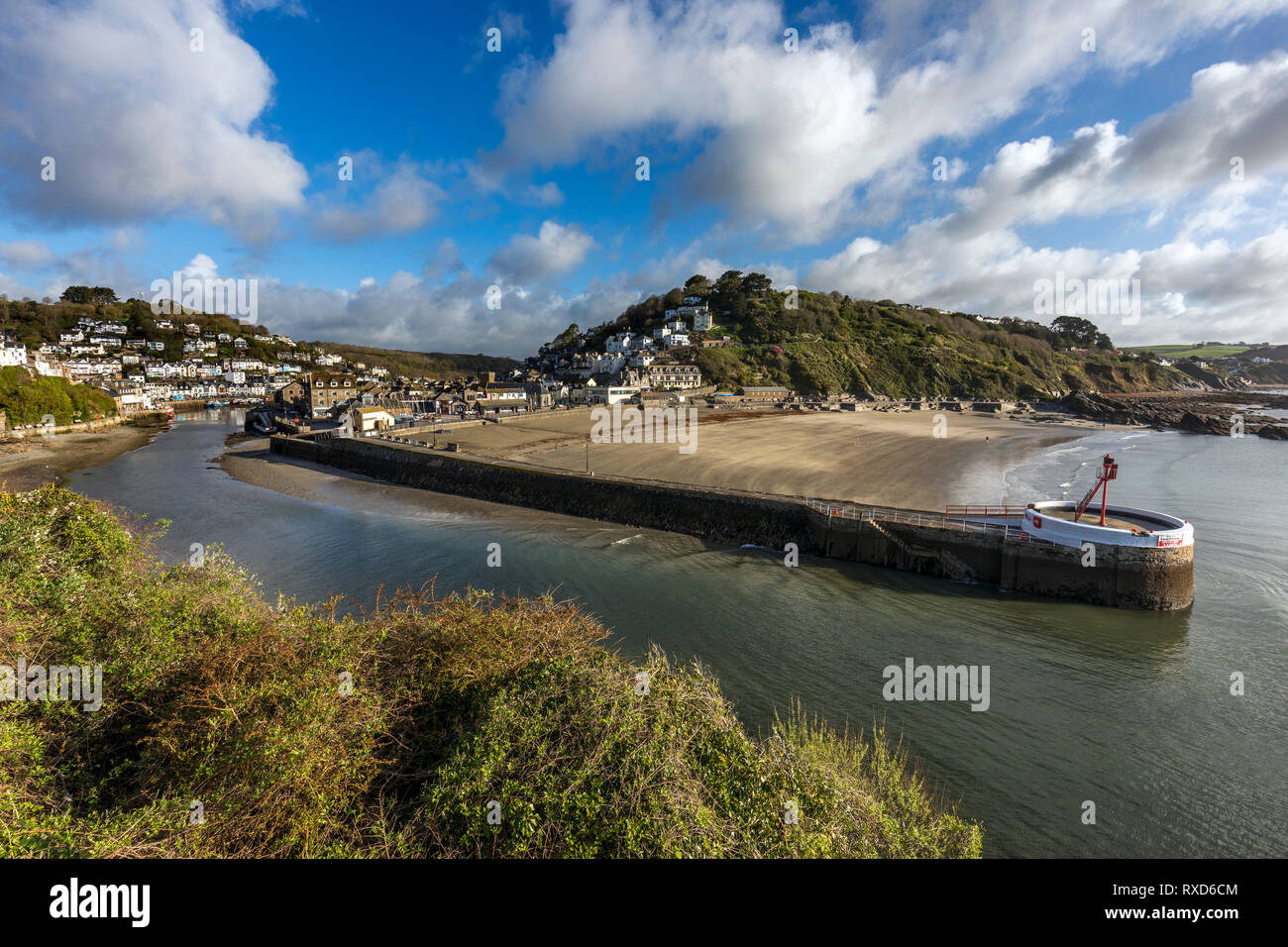 Looe; Cornovaglia; Regno Unito Foto Stock