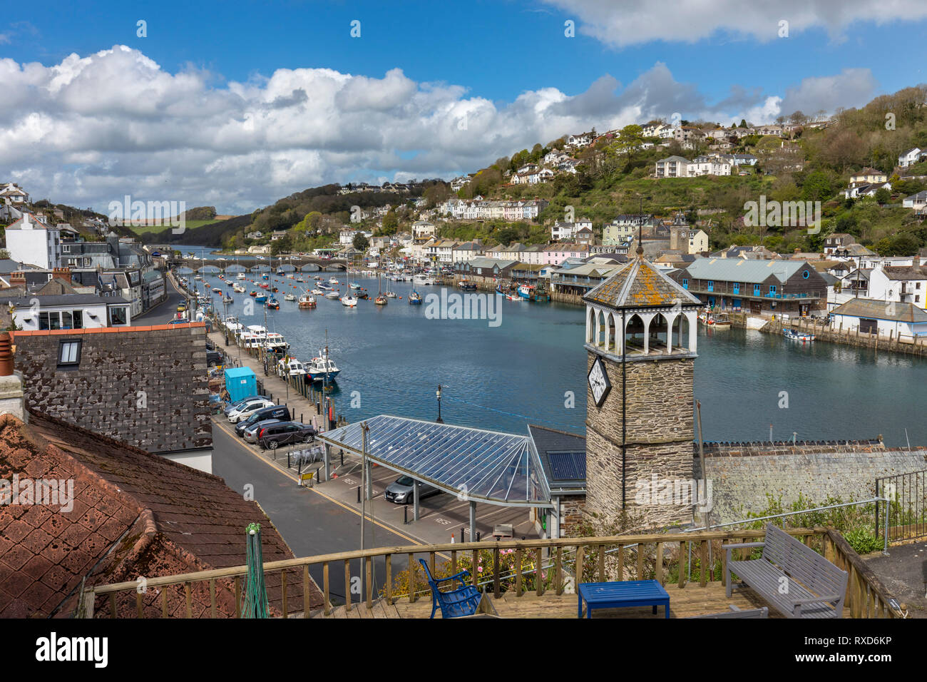 Looe; Cornovaglia; Regno Unito Foto Stock