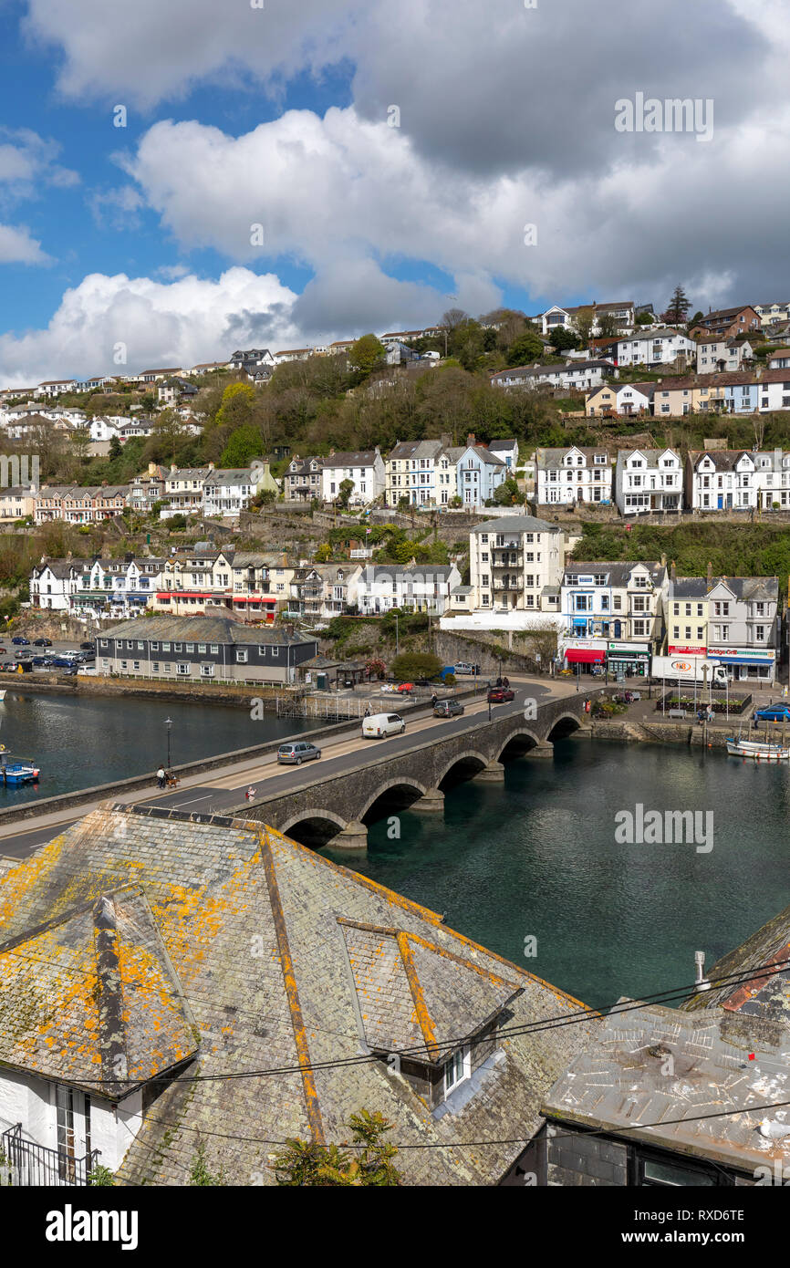 Looe; Cornovaglia; Regno Unito Foto Stock