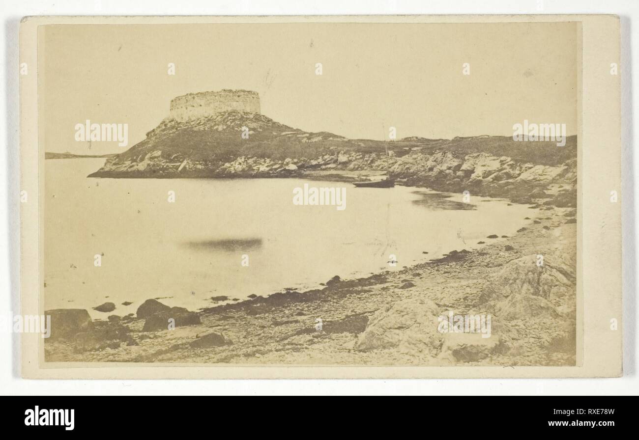 Fort gnocchi. James Wallace nero; Americano, 1825-1896. Data: 1859-1874. Dimensioni: 5,7 x 9 cm (nell'immagine); 6,1 x 10 cm (scheda). Albume stampa. Origine: Stati Uniti. Museo: Chicago Art Institute. Foto Stock
