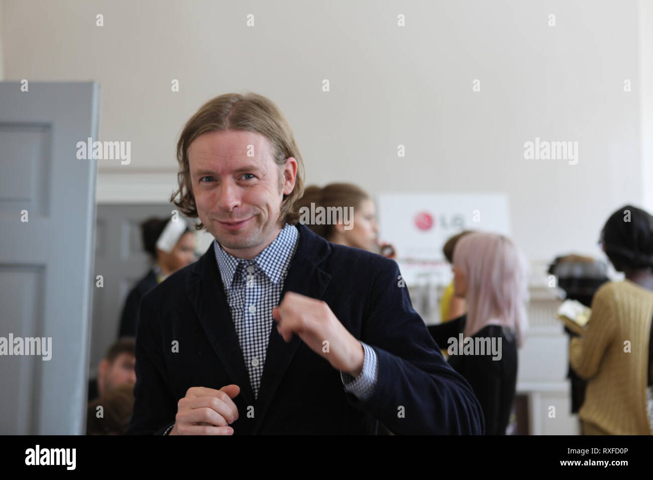 Danish fashion designer Peter Jensen Foto Stock