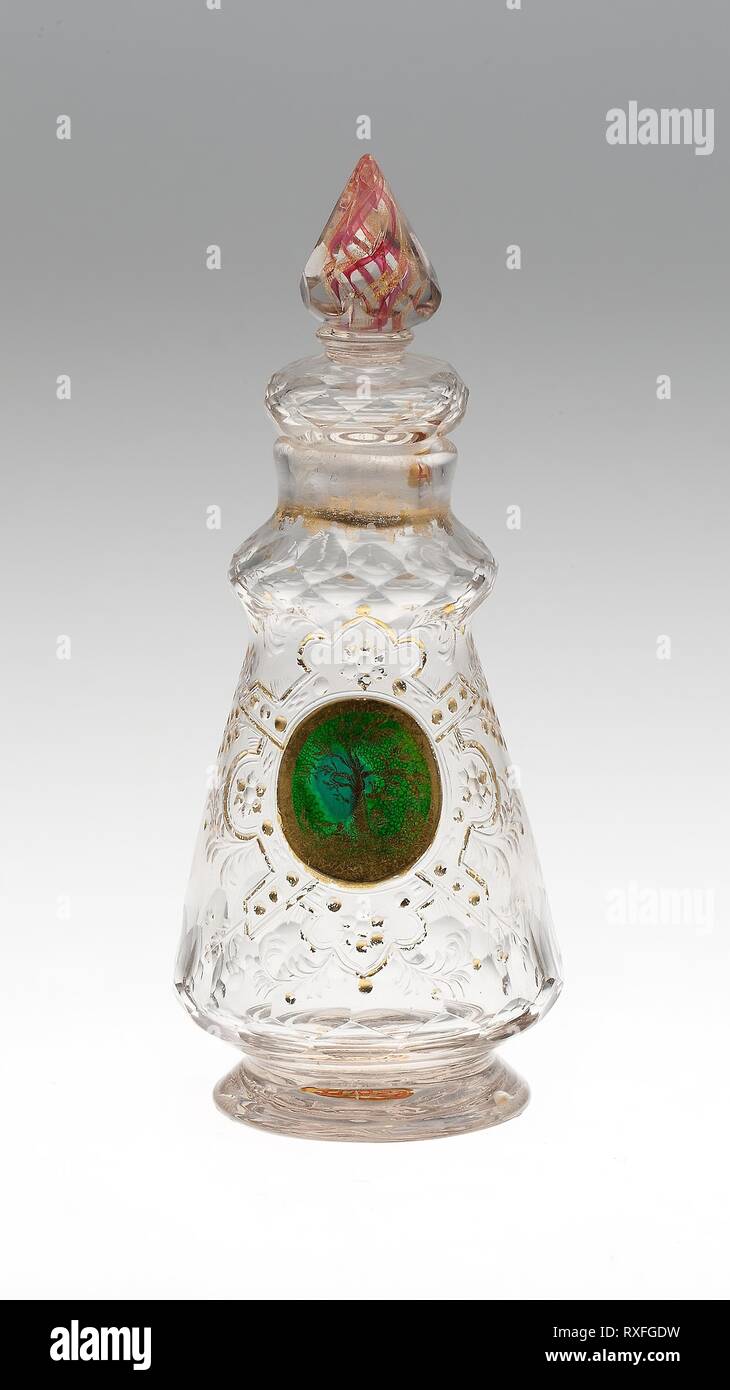 Pallone. Bohemia Repubblica Ceca. Data: 1725-1735. Dimensioni: H. 16,5 cm (6 1/2 in.). Il vetro. Origine: Boemia. Museo: Chicago Art Institute. Foto Stock