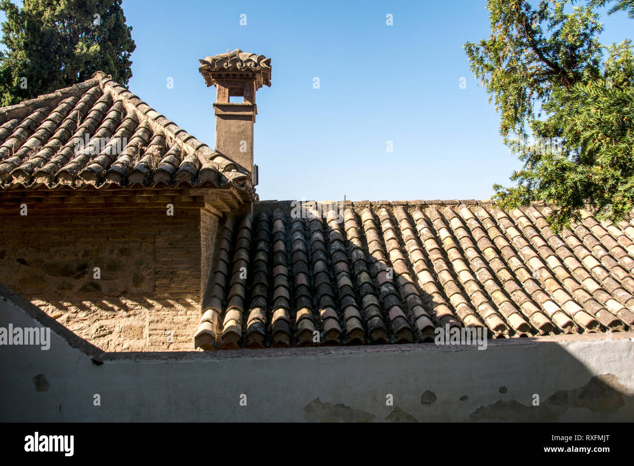 La Alhambra e Fort Palace, Granada, Spagna. Foto Stock