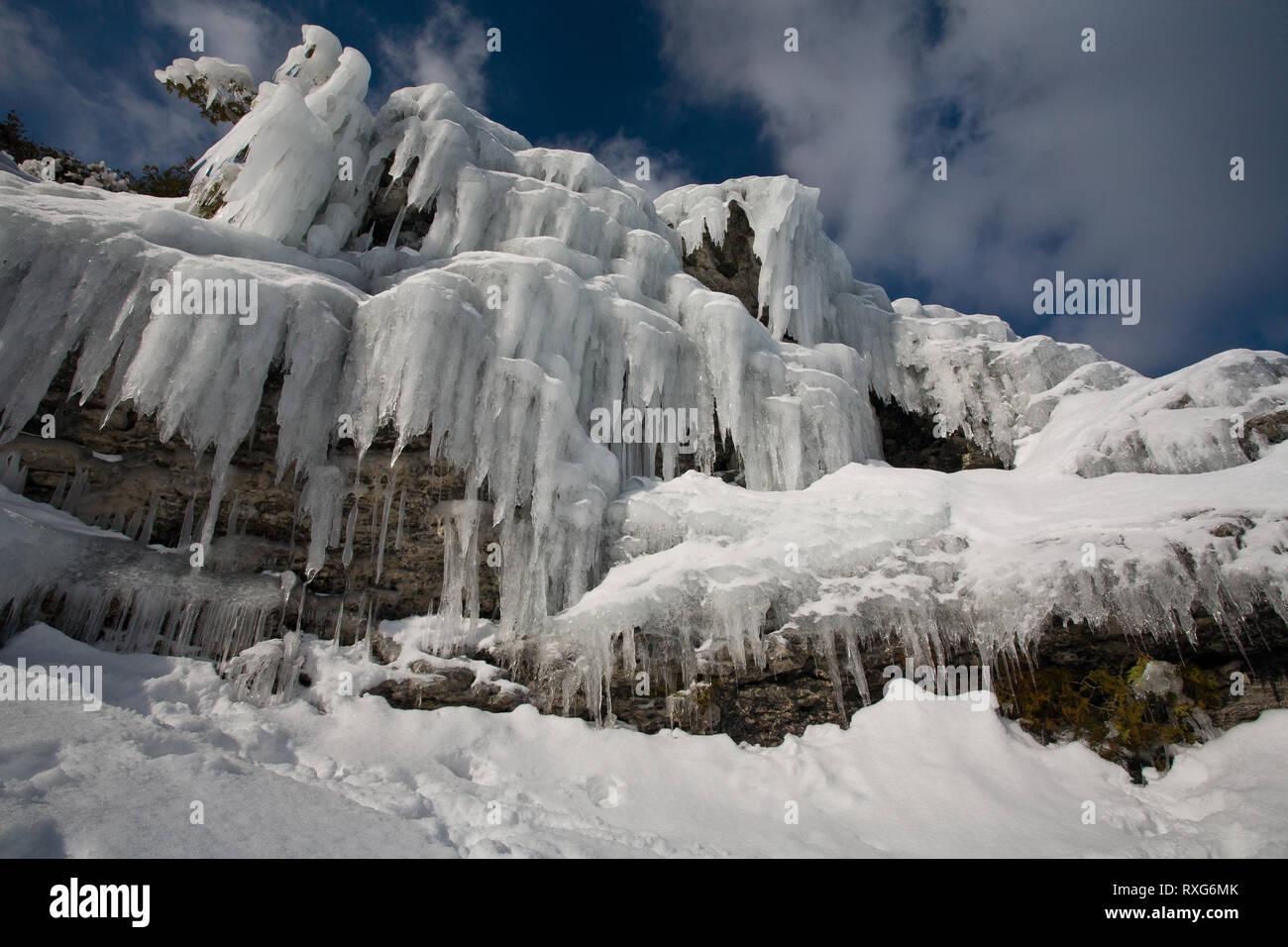 Bruce Peninsula National Park, contea di Bruce, in Ontario, Canada Foto Stock