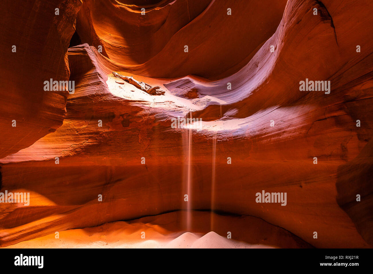 Antelope Canyon Foto Stock