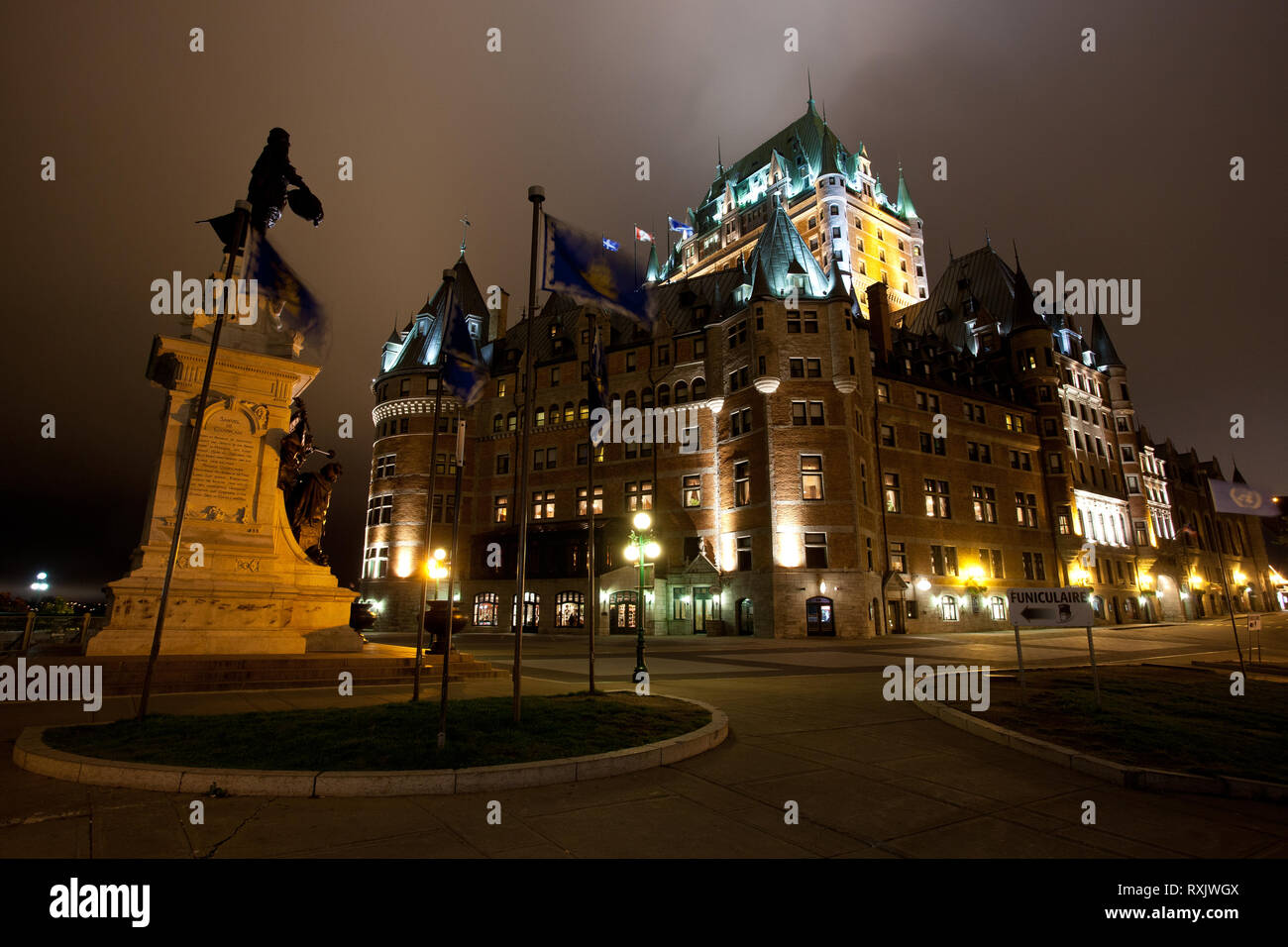 Quebec City, Ville de Quebec Quebec, Canada Foto Stock