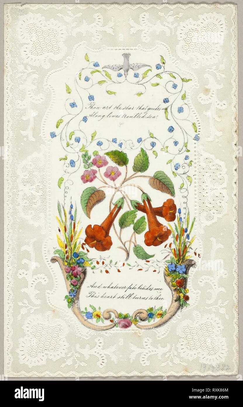 Tu Sei La Stella Che Mi Guida Valentino Giuseppe Addenbrooke Inglese Del Xix Secolo Data 1835