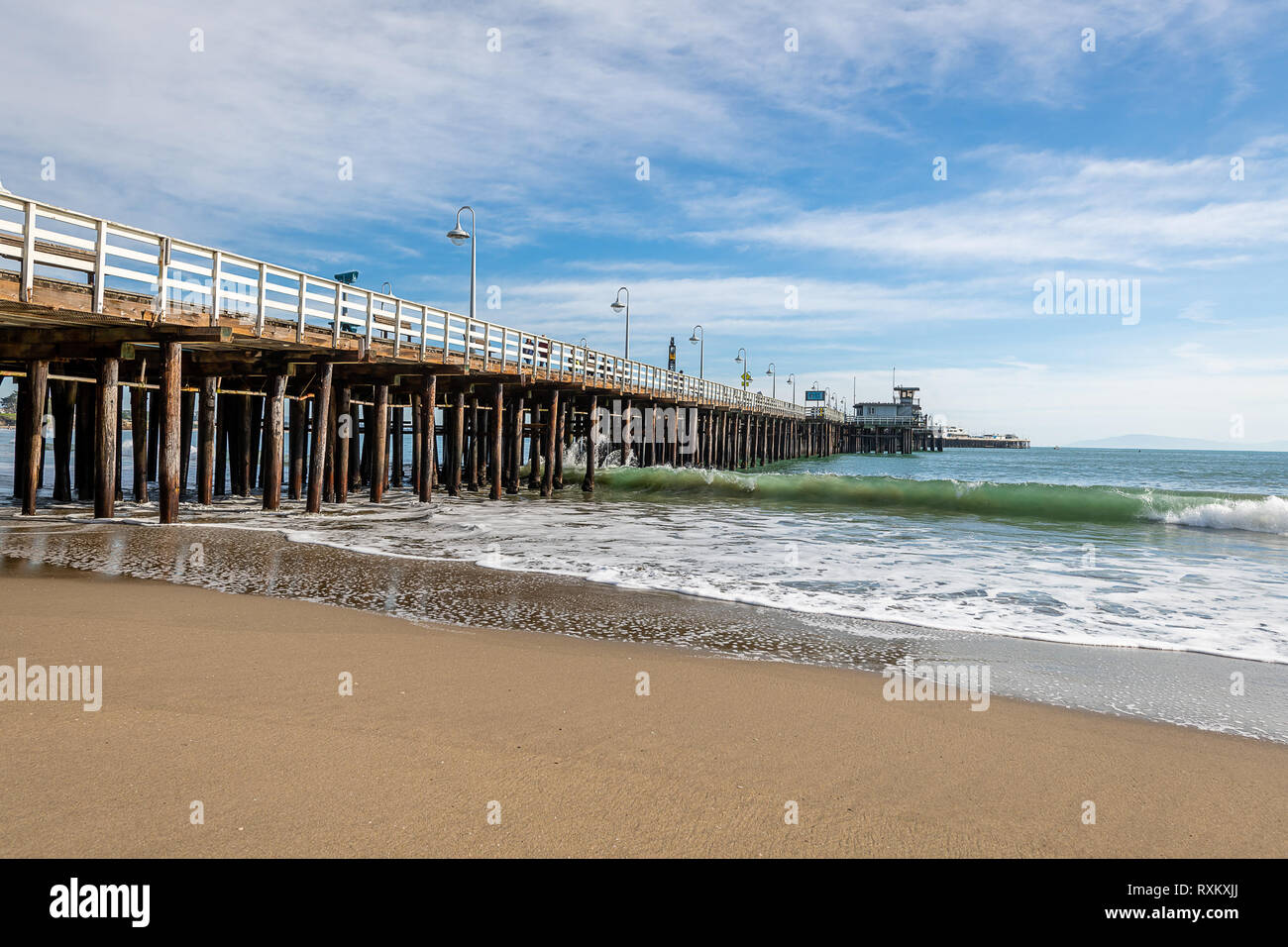 Santa Cruz Beach Boardwalk Foto Stock