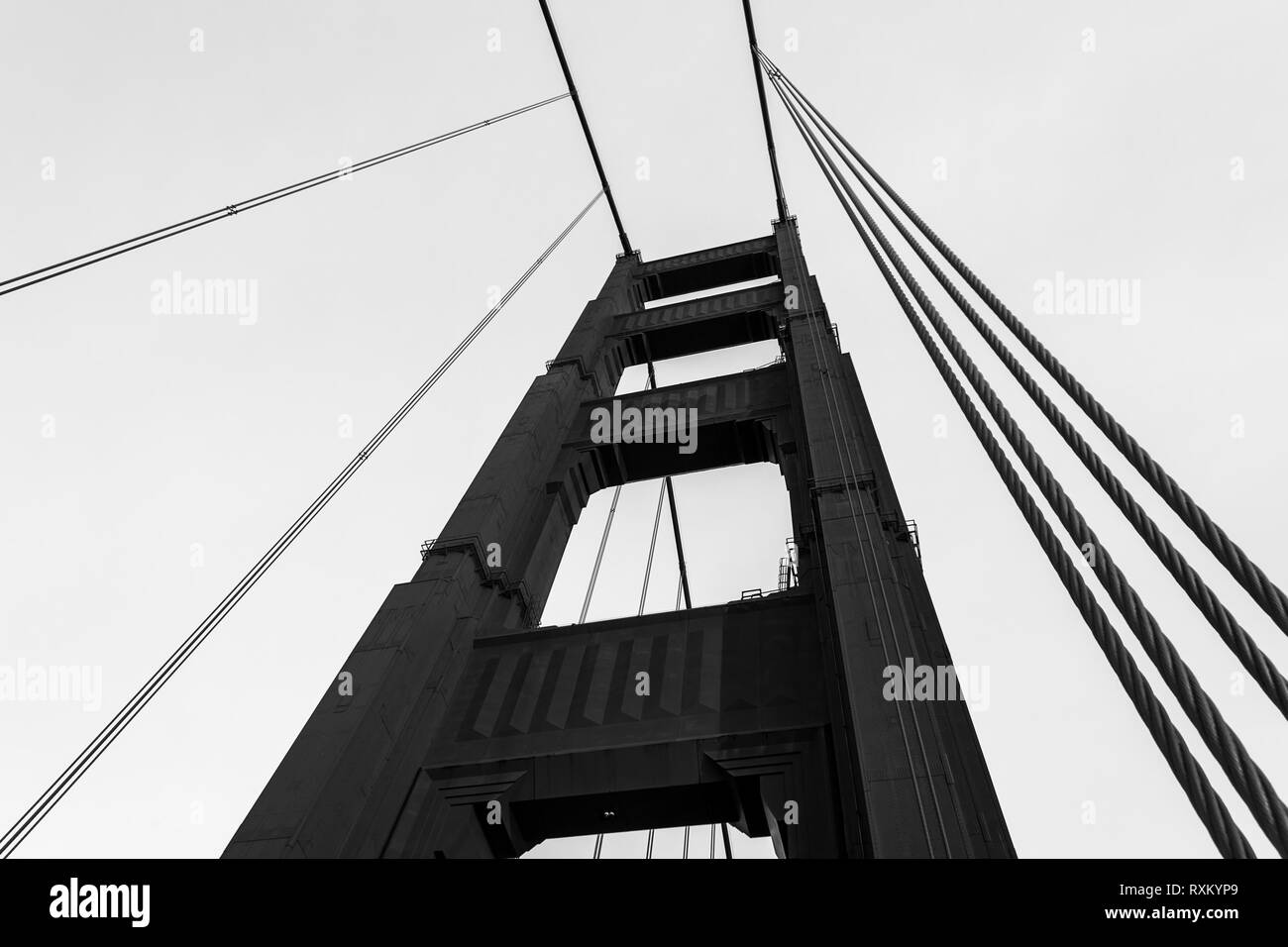 Il Golden Gate Bridge Foto Stock