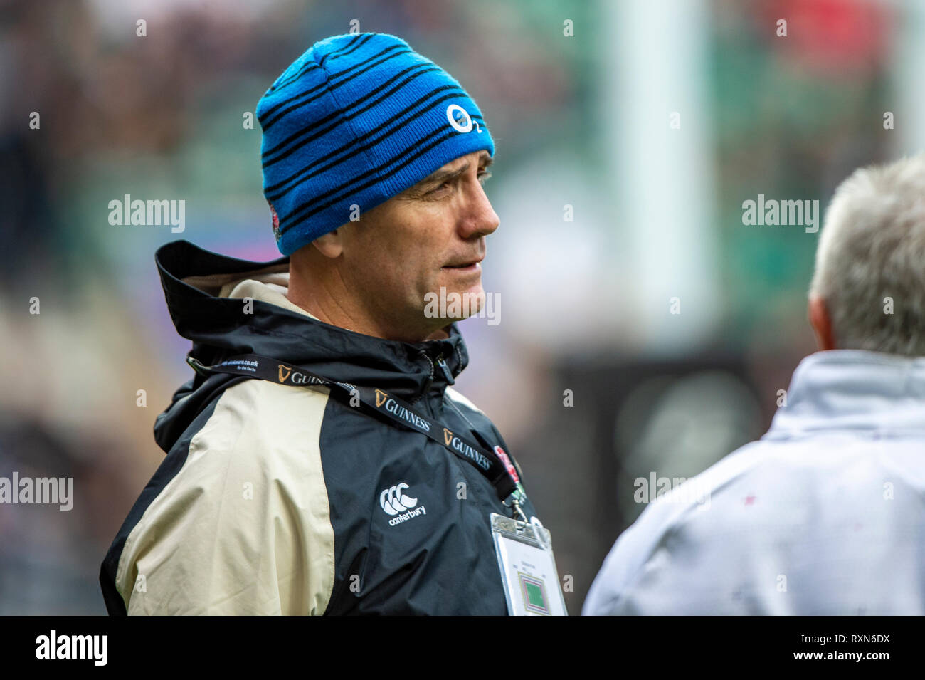 Twickenham, Regno Unito, Sabato, 9 marzo 2019 Guinness Sei Nazioni corrispondono, Inghilterra vs Italia, RFU Rugby Stadium, © Peter Spurrier Foto Stock