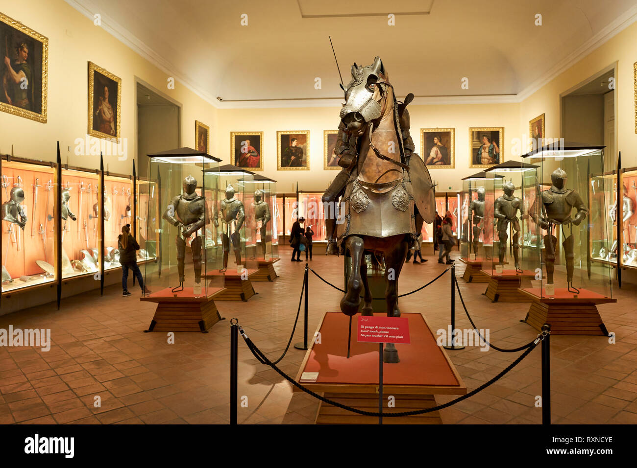 Napoli Campania Italia. Museo di Capodimonte è un museo di arte si trova nella Reggia di Capodimonte, un grandioso palazzo Bourbon a Napoli, Italia. Il museu Foto Stock