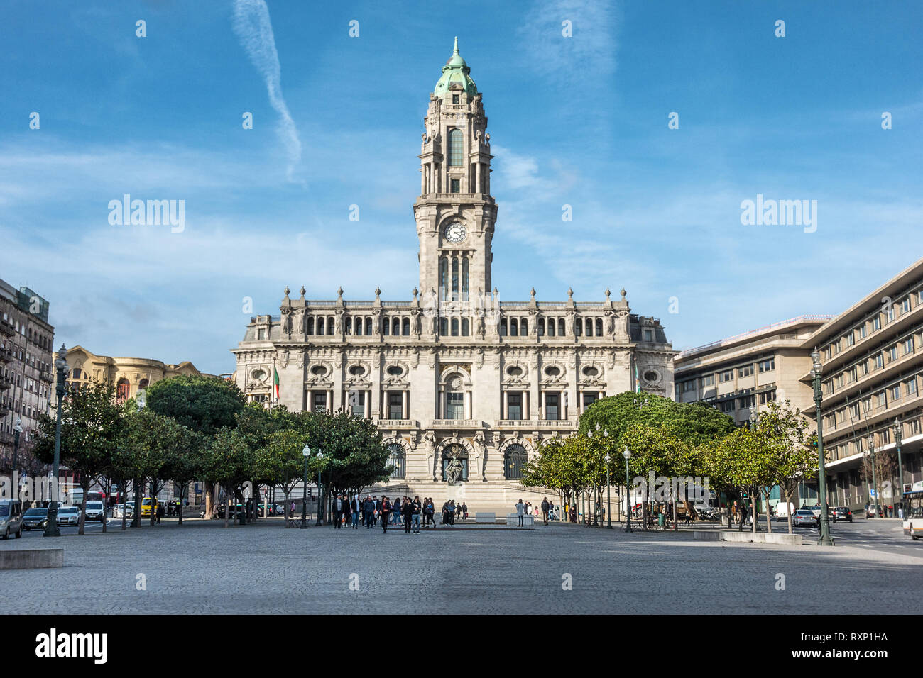 Municipio di Porto Portogallo Foto Stock