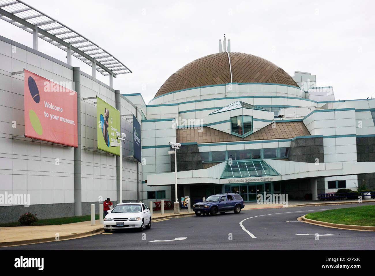 Louis Science center Missouri Foto Stock