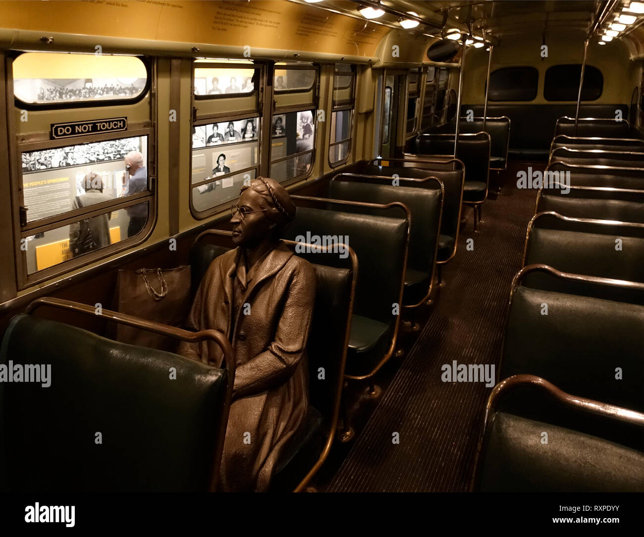 National Civil Rights Museum di Memphis, Tennessee Foto Stock