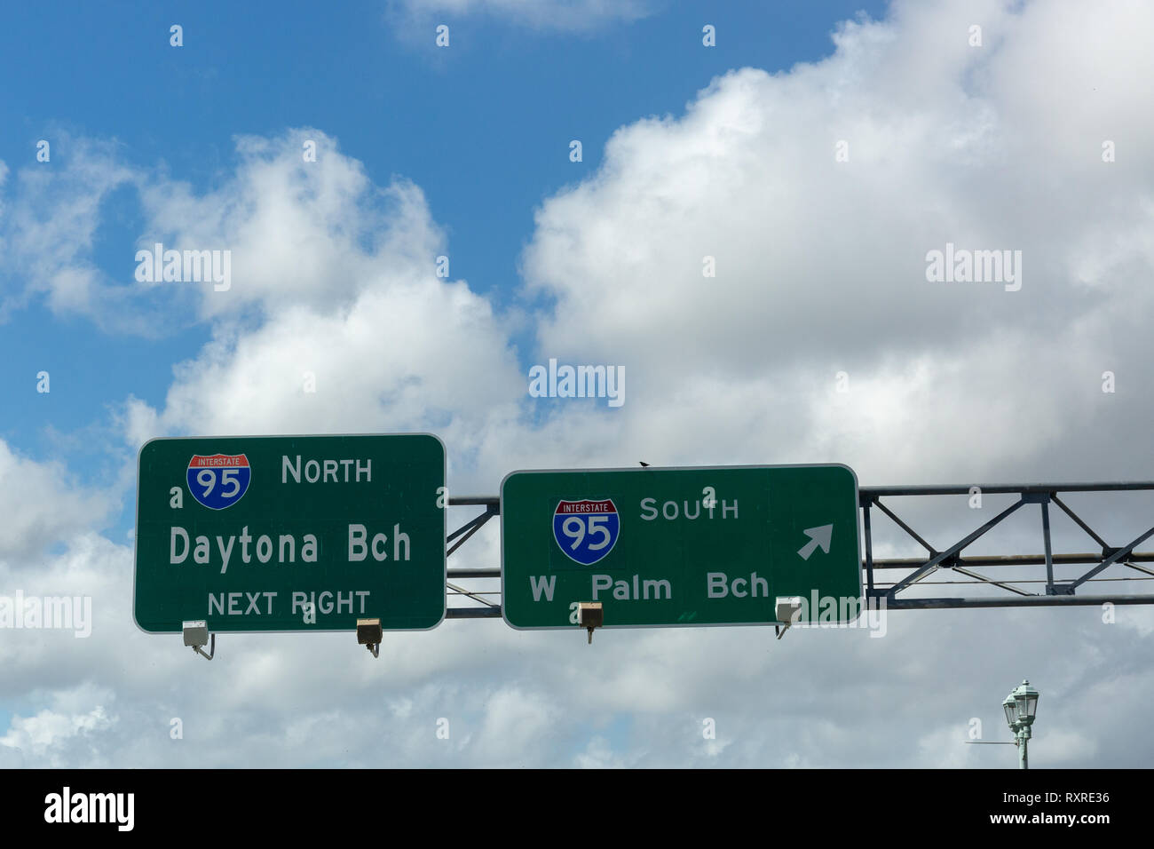 Interstate 95 Foto Stock