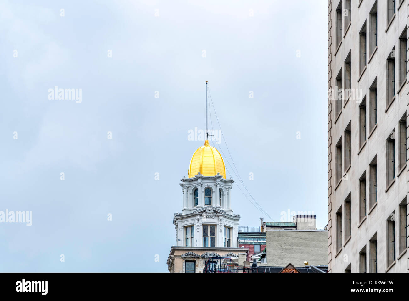 Cupola dorata Foto Stock
