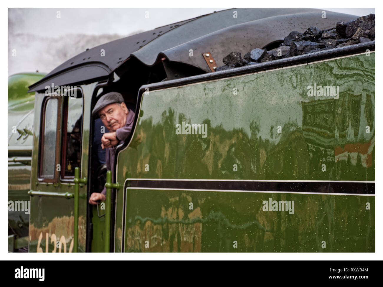 Mayflower 61306 a Bath Spa Stazione ferroviaria Marzo 2019 Foto Stock