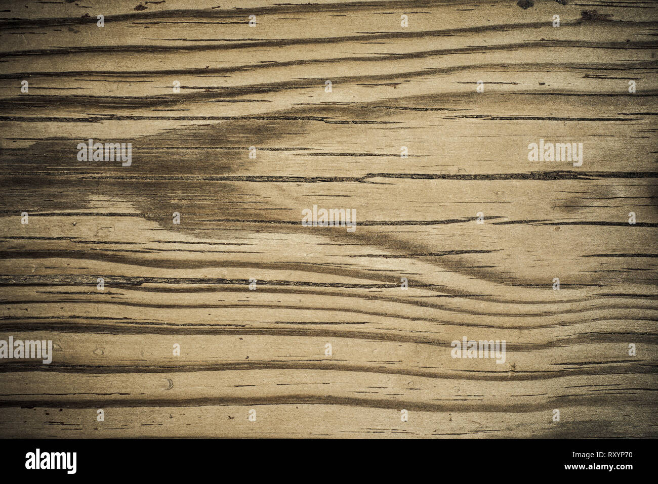 Il legno vecchio texture di sfondo, perfetto modello naturale. Foto Stock