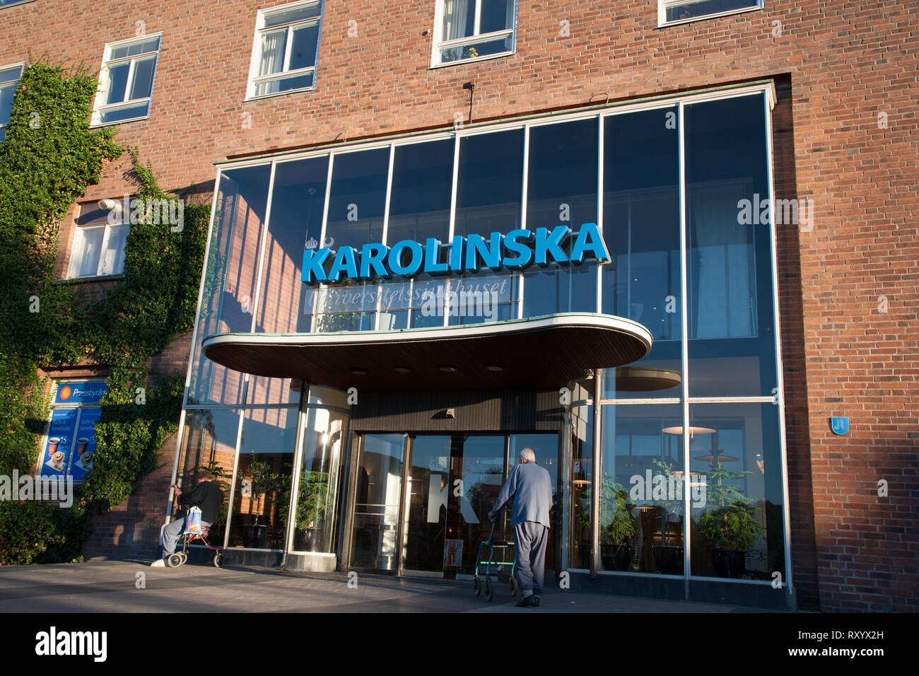 Karolinska University Hospital, Solna Stoccolma (Svezia) Foto Stock