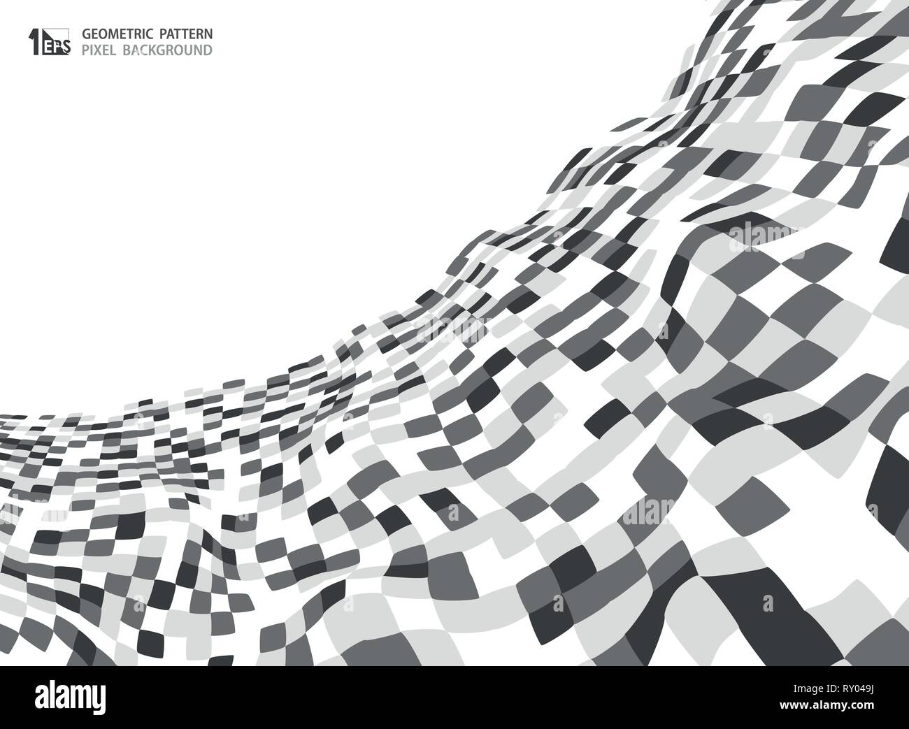 Abstract di colore grigio disegno quadrato di coperchio maglia background design. È possibile utilizzare per stampare, annuncio, design di copertura, relazione annuale. illustrazione eps vettoriali10 Illustrazione Vettoriale