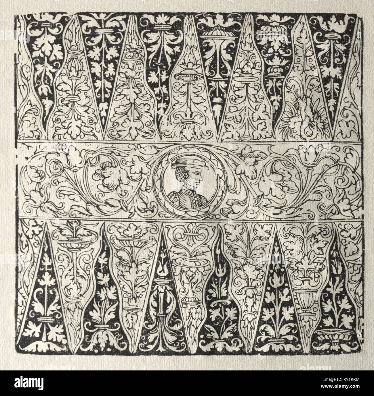 Puffspiel. Peter Flötner (Tedesco, 1485-1546). Xilografia Foto Stock