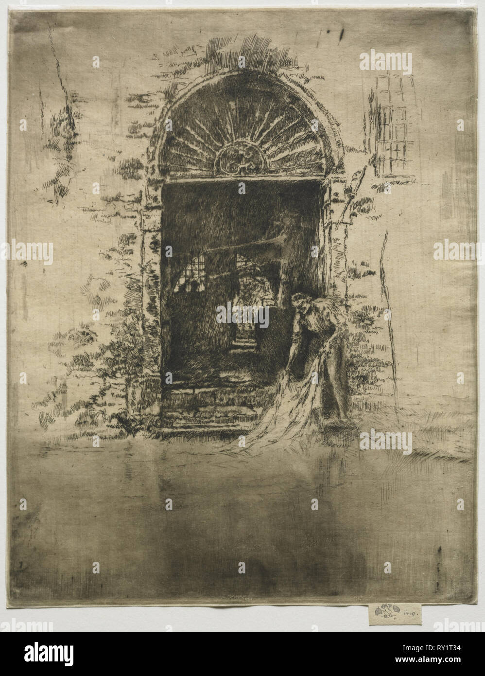 Il Dyer. James McNeill Whistler (American, 1834-1903). Attacco Foto Stock