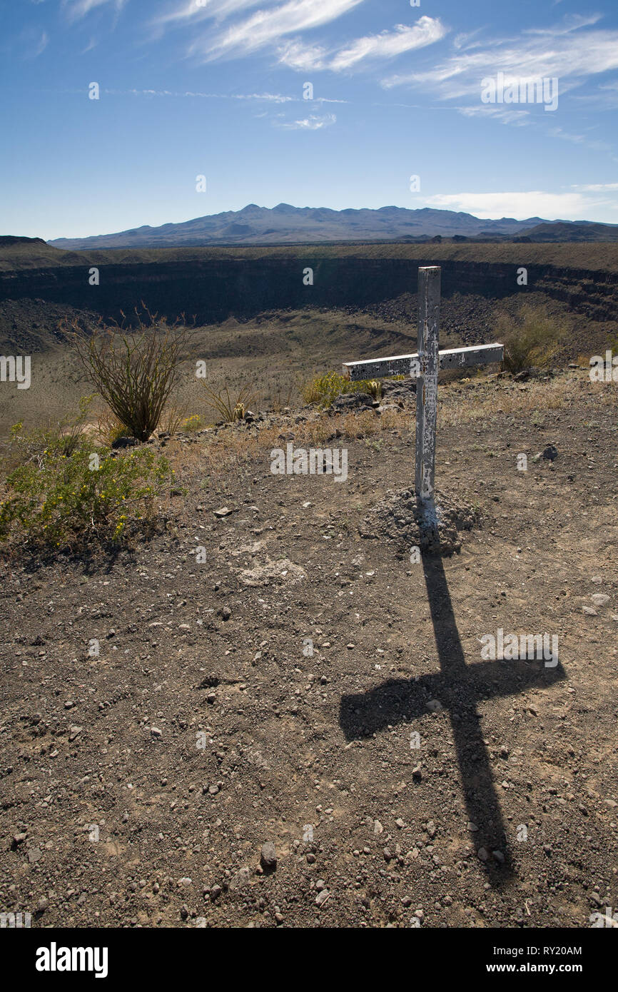 El Pinacate, MPO. Puerto Peñasco, Sonora, Messico Foto Stock