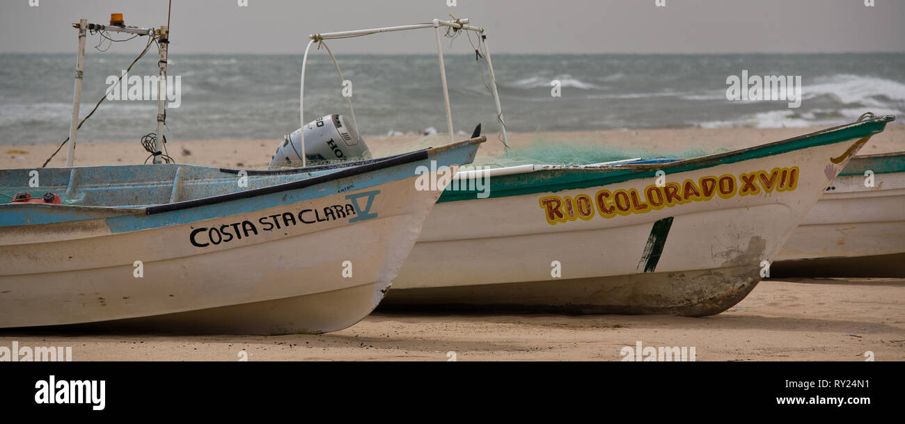 El Golfo del Santa Clara, MPO. San Luis Rio Colorado, Sonora, Messico Foto Stock