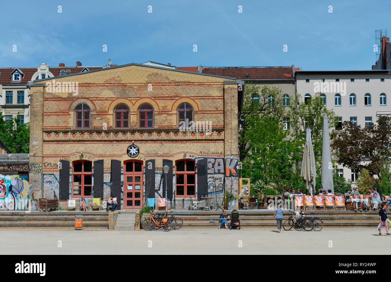 Goerlitzer park, Edelweiss, Kreuzberg di Berlino, Deutschland, G÷rlitzer Park Foto Stock