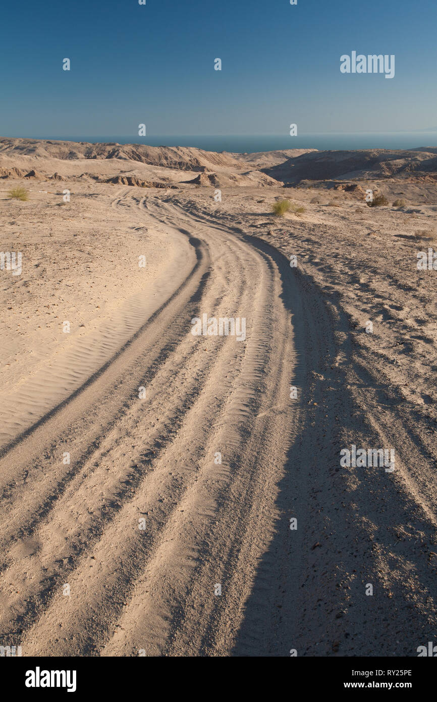 El Golfo del Santa Clara, MPO. San Luis Rio Colorado, Sonora, Messico Foto Stock
