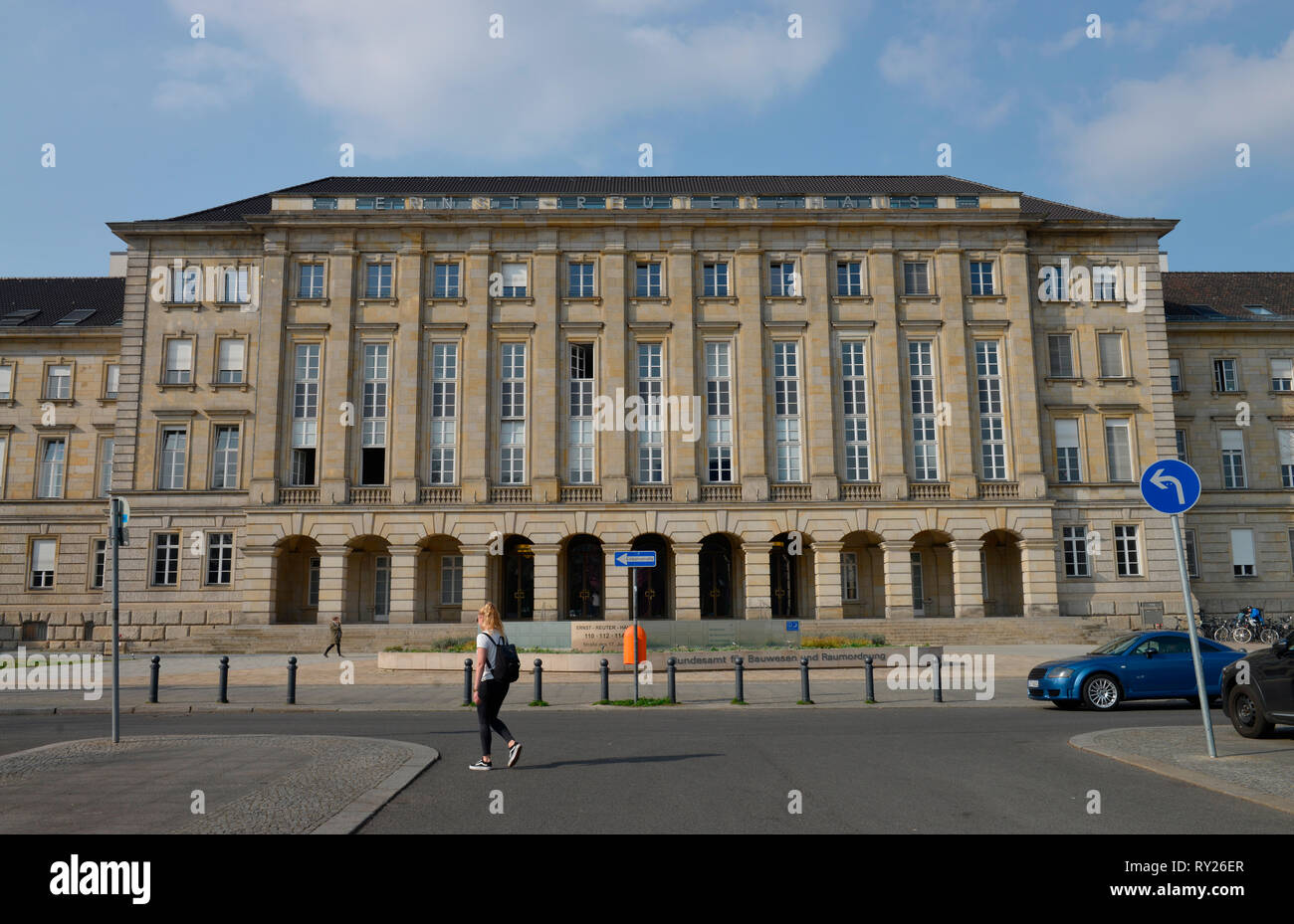 Ernst-Reuter-Haus, Strasse des 17. Juni, Charlottenburg di Berlino, Deutschland Foto Stock