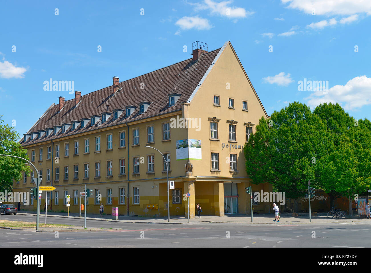 Altes Postamt, Hindenburgdamm, Lichterfelde Berlino, Deutschland Foto Stock