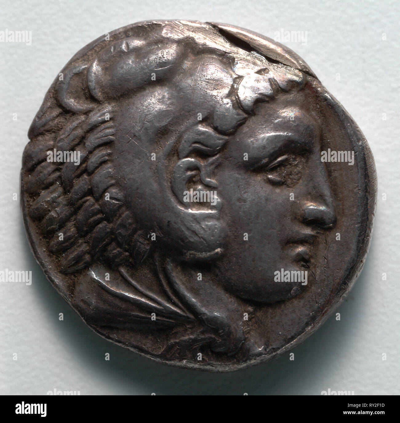 Tetradrachm, 336-323 A.C. La Grecia e la Macedonia, Alessandro il Grande. Argento; diametro: 2,6 cm (1 in Foto Stock