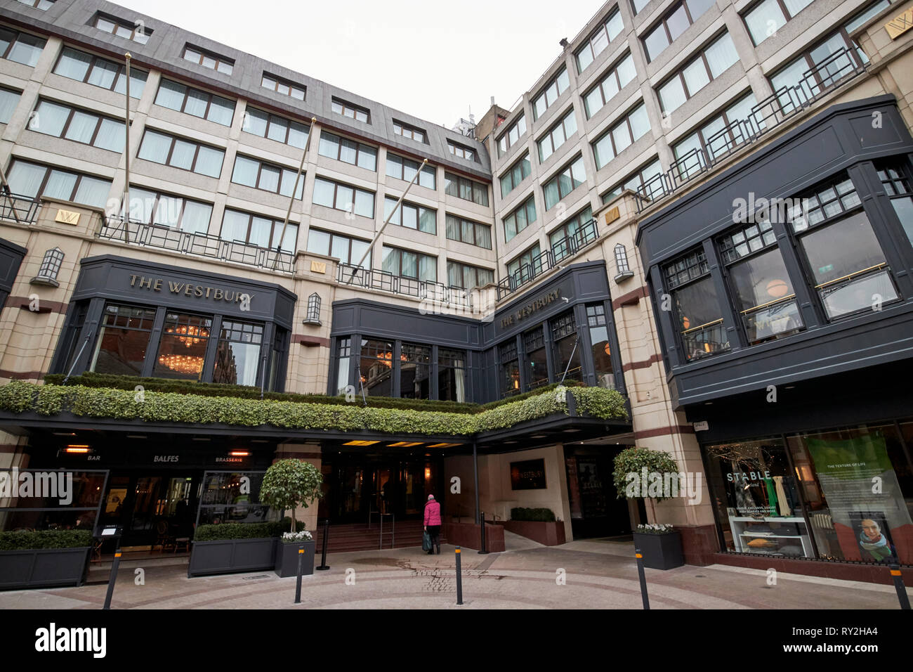 Il Westbury hotel che fa parte della collezione doyle Dublino Repubblica di Irlanda Europa Foto Stock