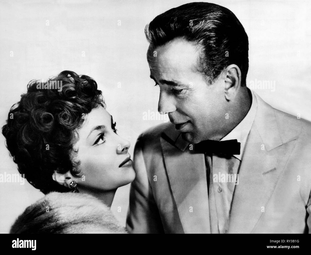 LOLLOBRIGIDA,BOGART, Beat the Devil, 1953 Foto Stock