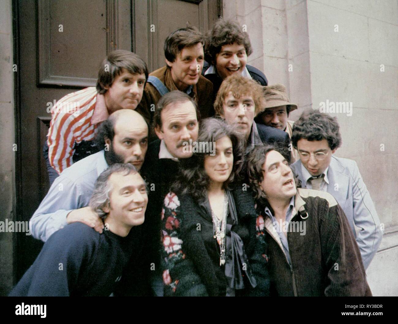 PALIN,CLEESE,cuoco,GILLIAM,BRON,JONES,Atkinson, il poliziotto segreto della palla, 1979 Foto Stock