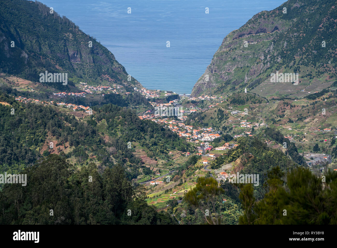 Sao Vicente, Madeira, Portogallo, Europa | Sao Vicente, Madeira, Portogallo, Europa Foto Stock