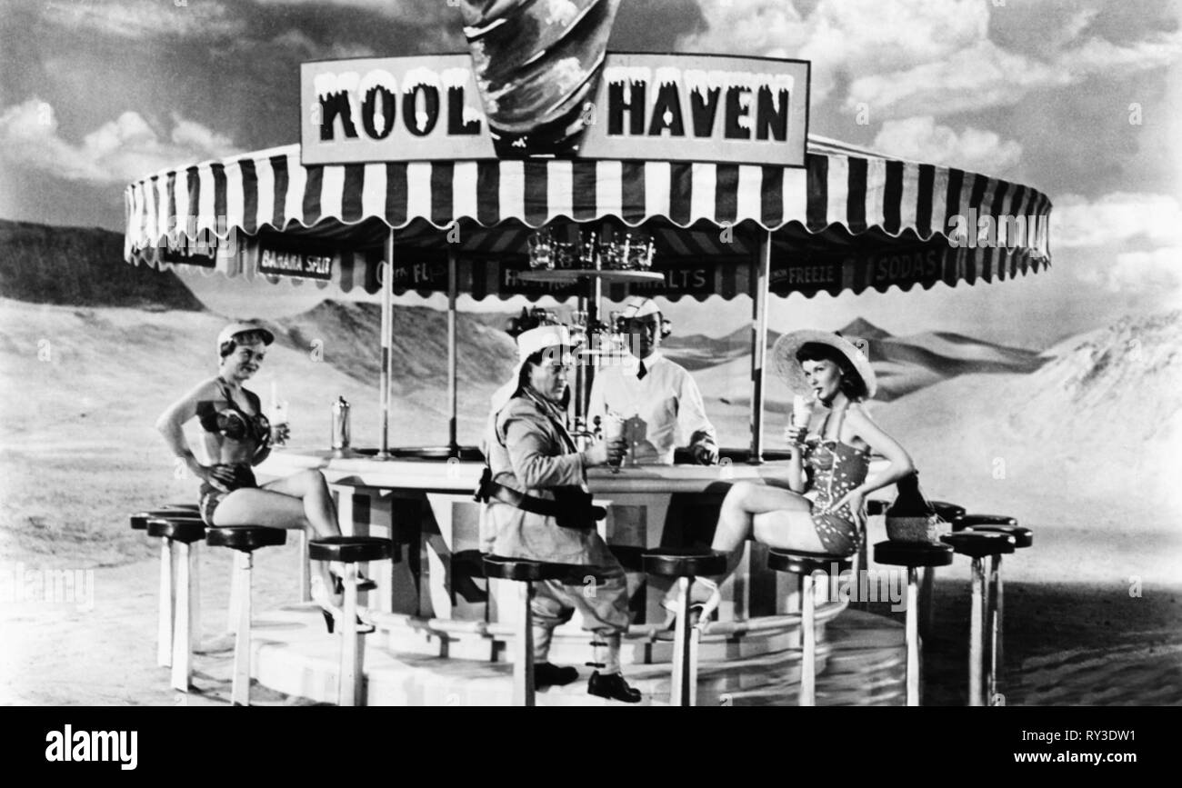 COSTELLO,MEDINA, Abbott e Costello nella Legione straniera, 1950 Foto Stock