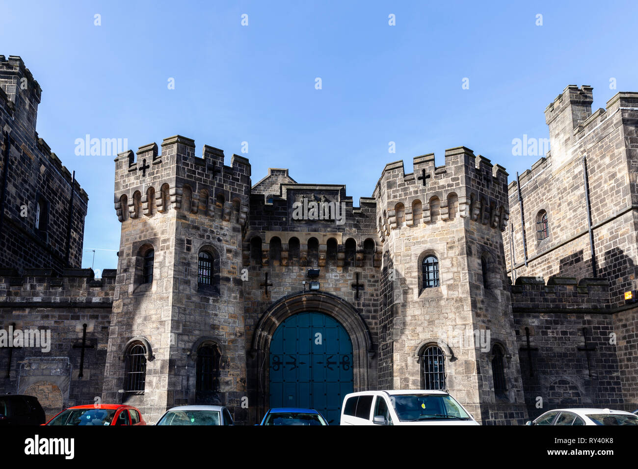 HMPrison Armley. Leeds. Una storica prigione nello Yorkshire. Foto Stock