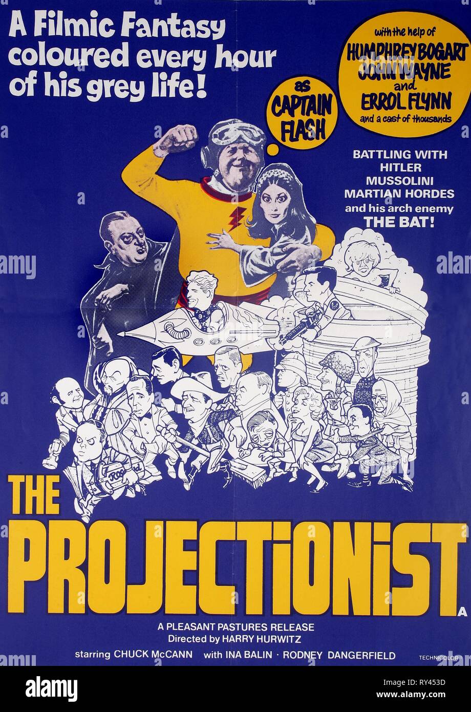 POSTER DEL FILM, protezionista, 1971 Foto Stock