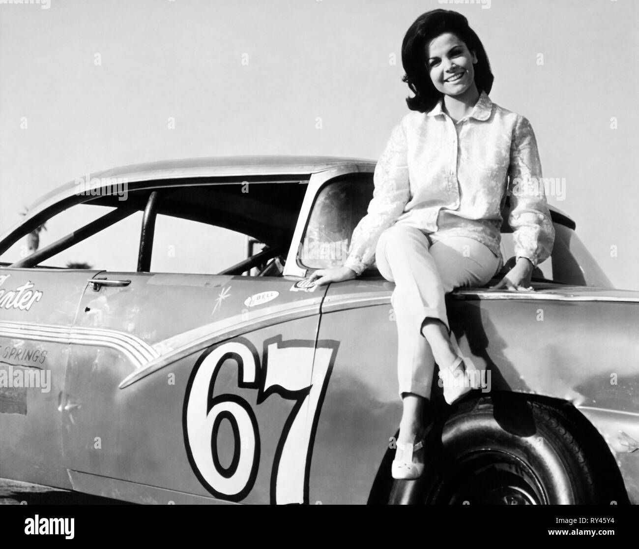 ANNETTE FUNICELLO, bolide 500, 1966 Foto Stock
