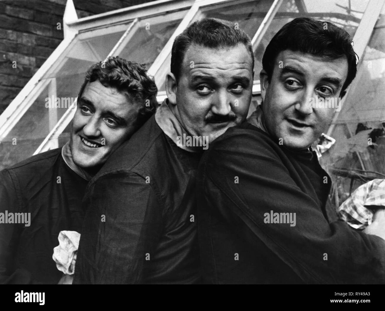 LODGE,CRIBBINS,i venditori, a due vie stretch, 1960 Foto Stock