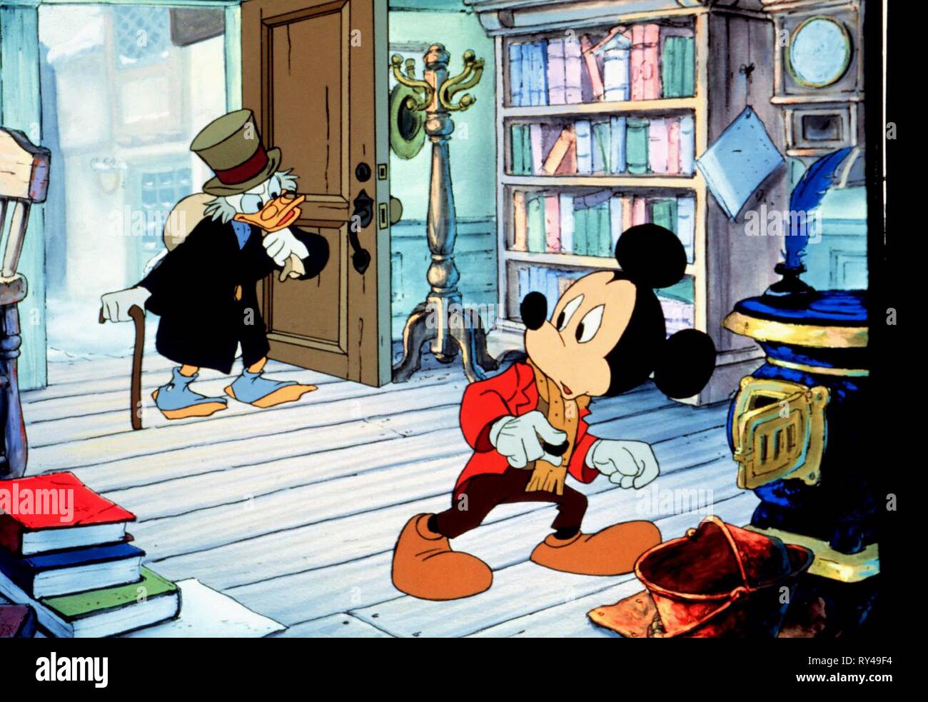 MCDUCK,mouse, A Christmas Carol, 1983 Foto Stock